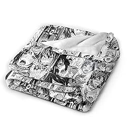 Anime Characters Super Soft Flannel Throw Blanket