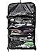 Roll-Up Travel Organizer 4 section Zippered Organize Toiletries Cosmetics Jewelry