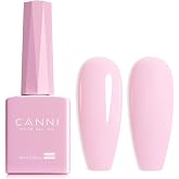 CANNI Light Pink Gel Nail Polish - 1Pcs Baby Pink Gel Polish Pale Pink Color High Gloss Soak Off U V French Nail Manicure Sal