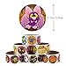 JOYIN 600 Pieces Assorted Halloween Stickers; Halloween Scrapbook Stickers Self Adhesive Shapes for Halloween Craft Supplies, Classrooms Prizes, Halloween Novelty and Jack O Lantern Stickers