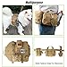 JASGOOD Tactical Molle Pouches Multi-Purpose EDC Military Nylon Waist Pack Utility Bag Detachable Patches/Pouches for Dog Vest Harness