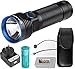 OLIGHT R50 PRO Seeker 3200 Lumens CREE XHP70 LED Rechargeable Flashlight Searchlight with 26650 Battery, Holster, Charger Adapter, Magnetic USB Charging cable and LegionArms case (R50 pro seeker)