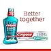 Colgate Enamel Strength Alcohol Free Fluoride Mouthwash, Sparkling Fresh Mint - 1L, 33.8 Fluid Ounce