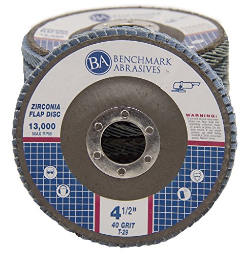 thumbnail image 2 of Black Hawk 9 Inch 24 Grit Resin Fiber Sanding Discs – 25 Pack For Steel & Stainless 2 of 3