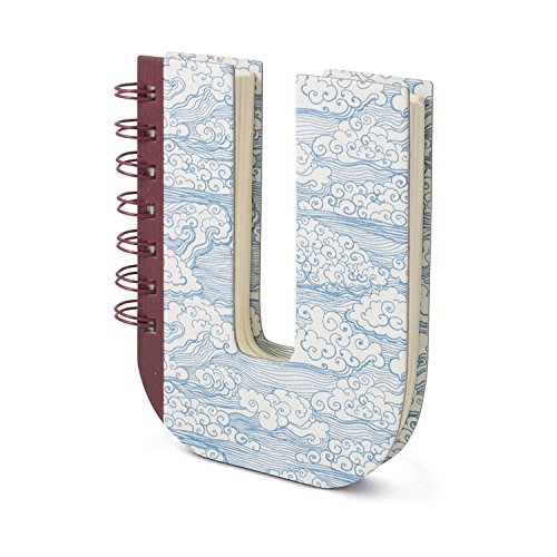 IF Alphabook Notebook - Letter U, Initial Letter, Spiral Bound, Small Notebook