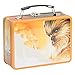 Vandor 99071 Star Wars Hans Solo Shaped Tin Metal Lunchbox Tote with Handle, 3.5