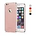 VANSIN Case for iPhone 6 Plus, 3 in 1 Ultra Thin and Slim Hard Case Coated Non Slip Matte Surface with Electroplate Frame for iPhone 6 Plus and iPhone 6s Plus (5.5'') - Rose Gold
