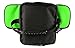 Isolator Fitness 3 Meal ISOBAG Meal Prep Management Insulated Lunch Bag Cooler with Stackable Meal Prep Containers, ISOBricks, and Strap - MADE IN USA (Black/Neon Green Accent)