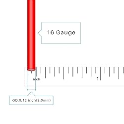BNTECHGO 16 Gauge Silicone wire spool 100 ft Gray