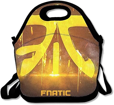 SUMIDOM Fnatic Csgo Logo Lunch Bag Lunch Pouch Chest Pack Insulation Leakproof Picnic Bag For Men Women Kids