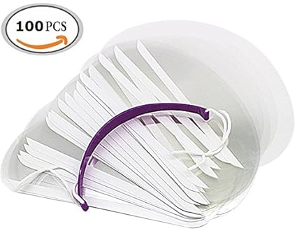 100pcs Haircut Hairspray Mask Shield Eye Protector Barber