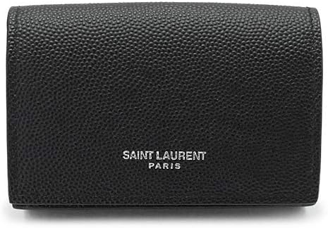 Amazon サンローランパリ 折財布 メンズ Bty7n 1000 財布 三つ折り ミニ財布 コンパクト財布 プティット ウォレット レザー ブラック 黒 Saint Laurent Paris Tiny Wallet 並行輸入品 Saint Laurent Paris サンローランパリ 財布