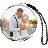 MEROCOLE Glass Sphere Video Player, 2.7-Inch, 4GB, Memory Keepsake | For weddings, Christmas, birthdays and pet tributes; USB upload with no Wi-Fi or app for personal videos and photos