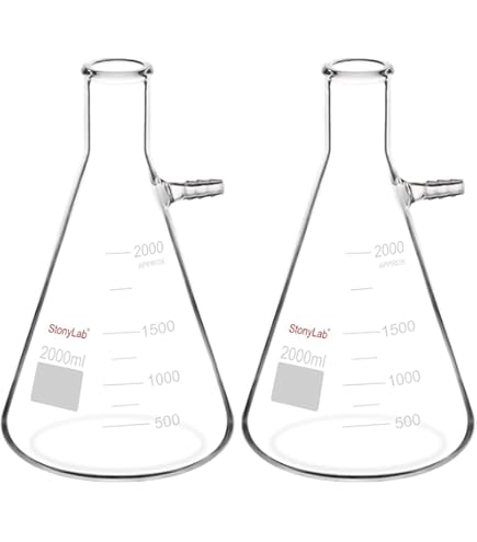 Borosilicate Glass, 25 ML Capacity - ML, Filtering Flask - 811J49