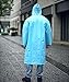 Unigear Portable Raincoat Rain Poncho with Hood and Sleeve (Blue, XL)