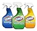 Clorox Clean-Up Bleach Spray (Two 32 oz) & 4 S.O.S All Surface Scrub Sponges