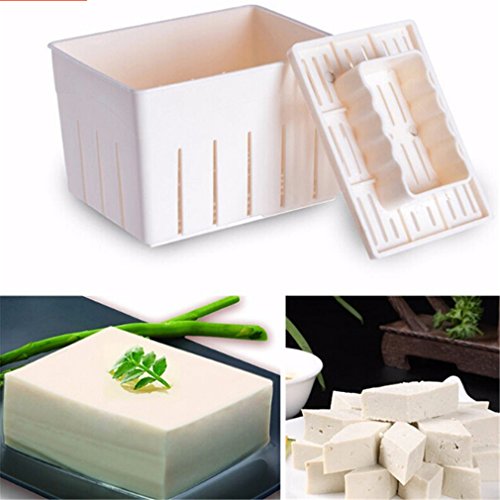 image for Iumer Plastic Tofu Press Mold Homemade Tofu Mold Tofu Making Mold with