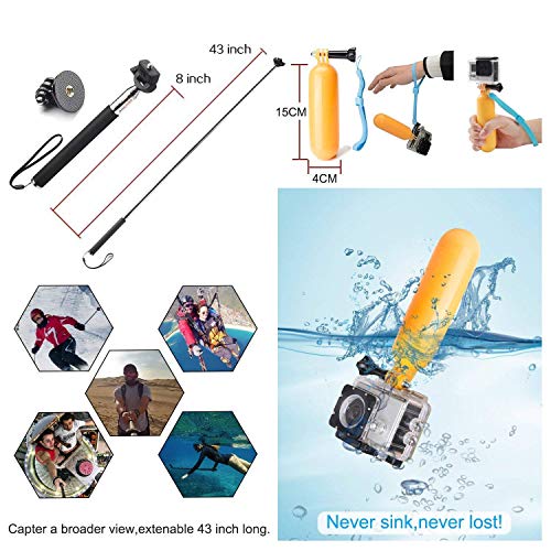 image for 41-in-1 Action Camera Accessories Kit for GoPro Hero 6/GoPro Fusion/He