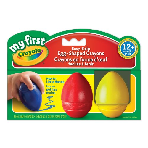 Crayola My First Crayola Palm Grip Egg Crayon