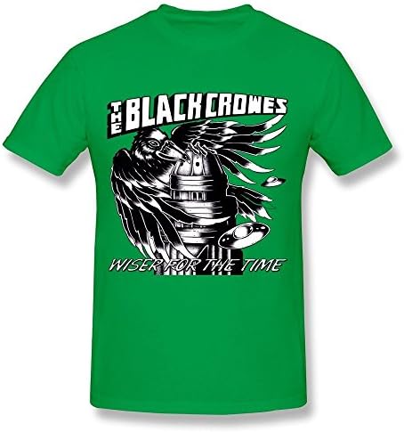 HUIMIN Men's The Black Crowes T-shirt XL ForestGreen