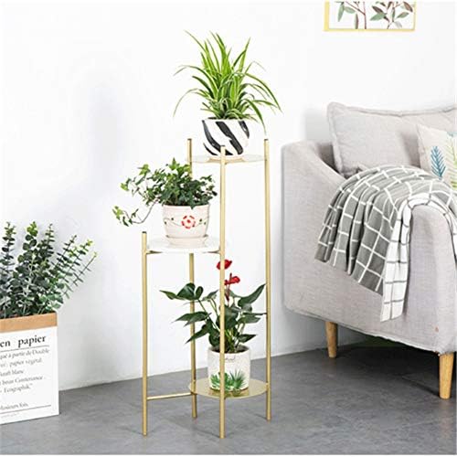 QINAIDI Plant Stand, Perfect For Floral, Photo & Candle Displays, Multi-Layer Living Room Balcony Flower Rack, Indoor Plant Stand