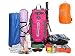 WATERFLY Professional Outdoor Sports Climbing Backpack Mountaineering Shoulder Bag Camping Hiking Rucksack Daypack with Waterproof Cover for Cycling Camping Hiking Climbing