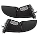 Power Side View Mirrors Heated Puddle Lamp Driver and Passenger Replacements for Cadillac Chevrolet GMC SUV 15179836 15179835