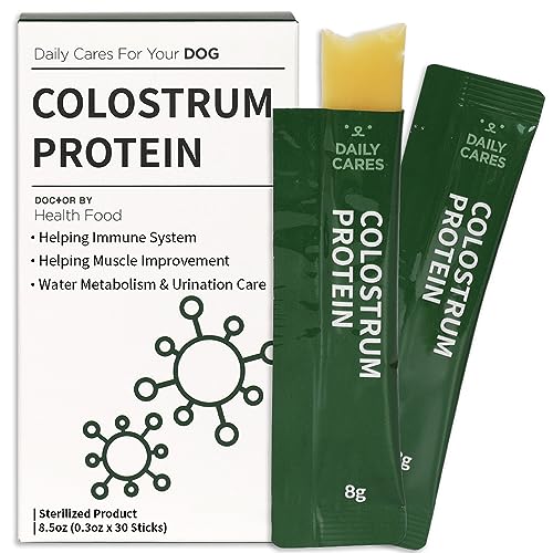 DOCTOR BY Colostrum Protein for Dogs and Puppy Muscular Strength and Immune System Support