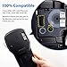A45013 D1 Label Tape S0720530 Replace for Dymo Label Maker Refills d1 45013, 1/2 in x 23 Ft Black on White Compatible with DYMO LabelManager 160 210D 260P 280 360D 450D, 4-Pack