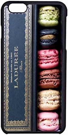 Macaron Laduree iPhone 6 Case / iPhone 6s Case (Black Plastic)