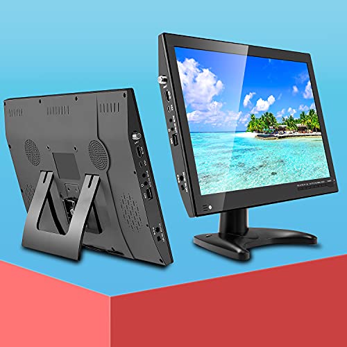 14 inch TV, Portable TV with Digital Tuner ATSC, 12Volt Rechargeable