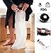 Leg Cast Cover for Adult Shower and Bath, Reusable Sealed Waterproof Comfortable Leg Protector Bag to Keep Wounds & Bandages Dry, Cover Perfectly Broken Leg, Ankle, Knee, Toe with No Marks on Skin