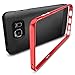 Spigen Neo Hybrid Carbon Galaxy Note 5 Case with Carbon Fiber Design and Reinforced Hard Bumper Frame for Galaxy Note 5 2015 - Dante Red