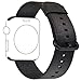 Apple Watch Series 2 Series 1 Woven Nylon band, Aokay Fine Woven Comfortable Durable Nylon Bracelet Strap Replacement Wrist Band for iWatch (42mm-Black)