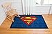 Wildkin Kids 39 x 58 Inch Rug for Boys and Girls, Made From Durable Nylon Material, Features Skid-Proof Backing and Serged Borders, Perfect for Classrooms, Playrooms and Bedrooms, BPA-Free (Superman)