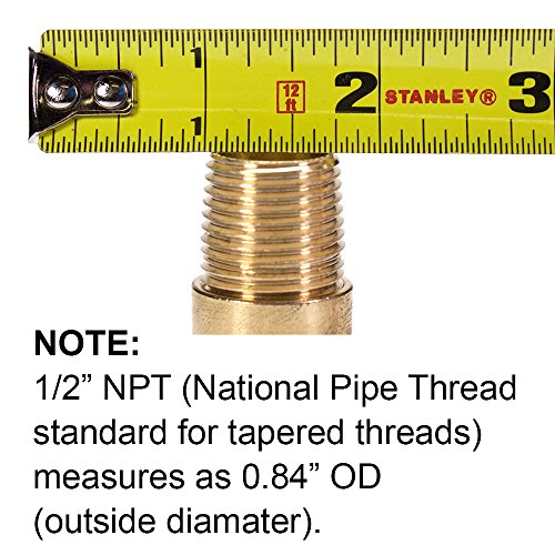 Fire Pit Adjustable Regulator, 0-10 PSI, 5â€™, 1/2â€ NPT, Propane