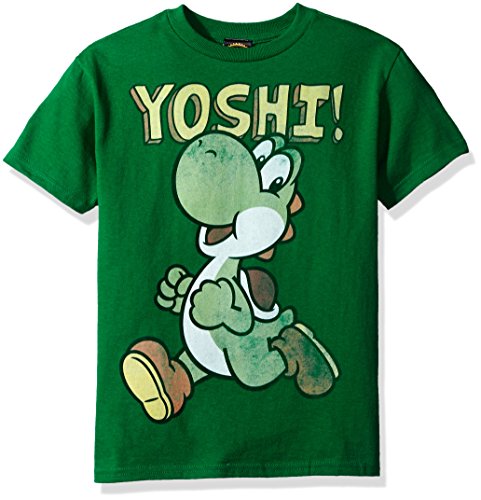 Nintendo Little Boys Its Yoshi Graphic T-shirt, Kelly, YXS