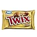 Twix Caramel Fun Size Chocolate Cookie Bar Candy Bag, 20 oz