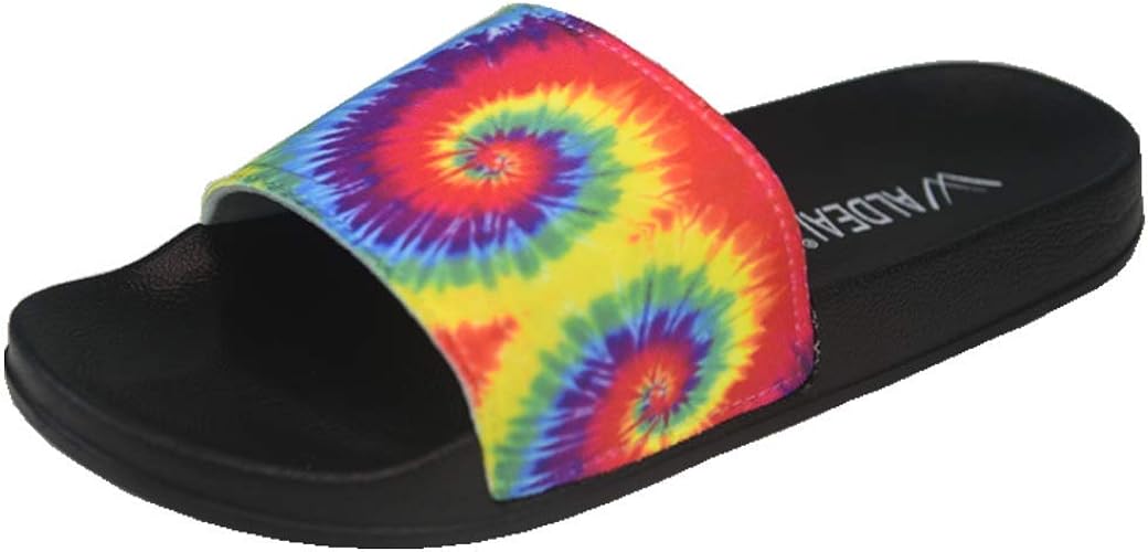mens nike tie dye slides