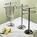 Gatco 1545BZ Countertop S-Style Towel Holder, Oil Rubbed Bronze