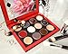 Z Palette Extra Large Black and Red Palette With 20 Metal Stickers - Limited Edition