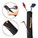 Homey Marketing Cable Management Sleeve Set,1 Adjustable 31