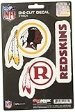 NFL Team Decal, 3-Pack
