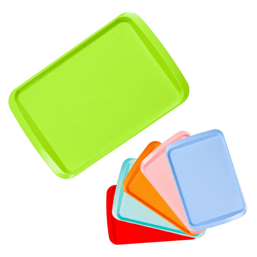 ECO Rectangular Heavy Duty Serving Tray (Green, Large)