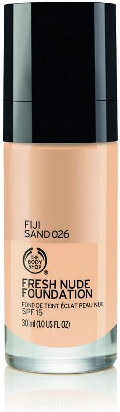 The Body Shop Fresh Nude Foundation 026 Fiji Sand 30ml Natural Coverage