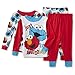 Sesame Street Toddler Pajamas, 2 pk 4 pc Set Elmo & Cookie Monster