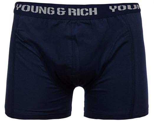 Young and Rich Retroshorts - Boxershorts - Unterwäsche - 5er Pack