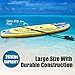 Goplus Inflatable Stand up Paddle Board Surfboard SUP Board with Adjustable Paddle Carry Bag Manual Pump Repair Kit Removable Fin for All Skill Levels, 6