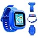 Kids Game Watch Smart Watch Kids Children’s Birthday Gift 1.5 “ Touch Screen 10 Games, Children's Watch Pedometer Clock Smart Watch Kids Toys Boys Girls Gift. (deep Bule)