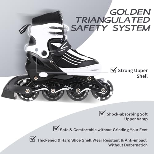 Inline Skates Children's Inline Skates Girls Boys Adjustable
